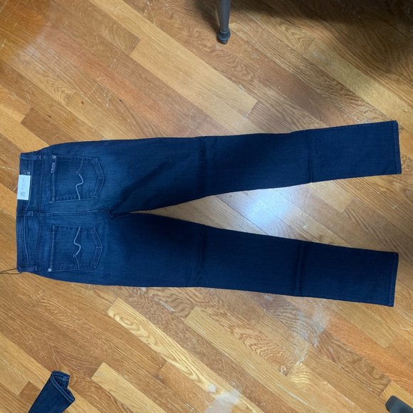 7 For All Mankind Mid Rise Roxanne Skinny 28 - Picture 6 of 6